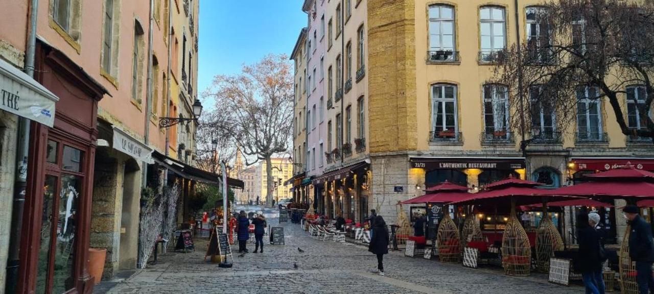 Coeur Vieux Lyon, 60 M2 lumineux tout confort Extérieur photo